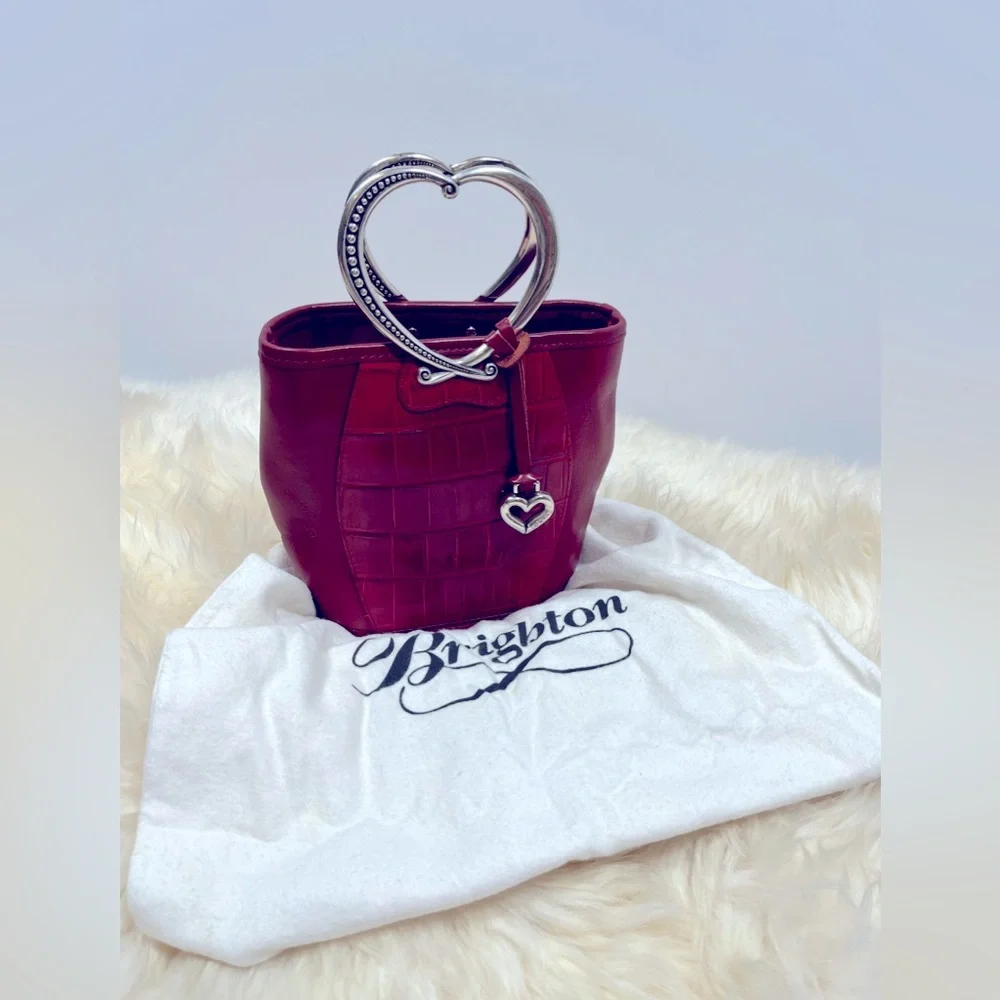 Brighton Red and Pink Heart Backpack Pink red backpack - Gem main image 2
